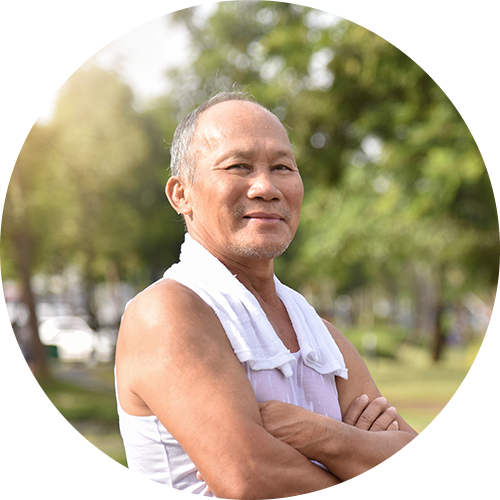 58歲  汪先生 夜市流動攤販